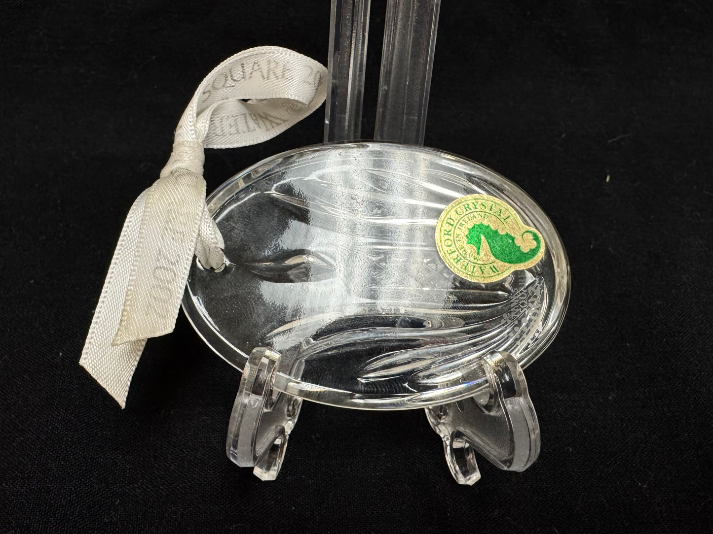 Waterford Crystal Christmas Ornament Times Square 2002 "Hope for Healing"