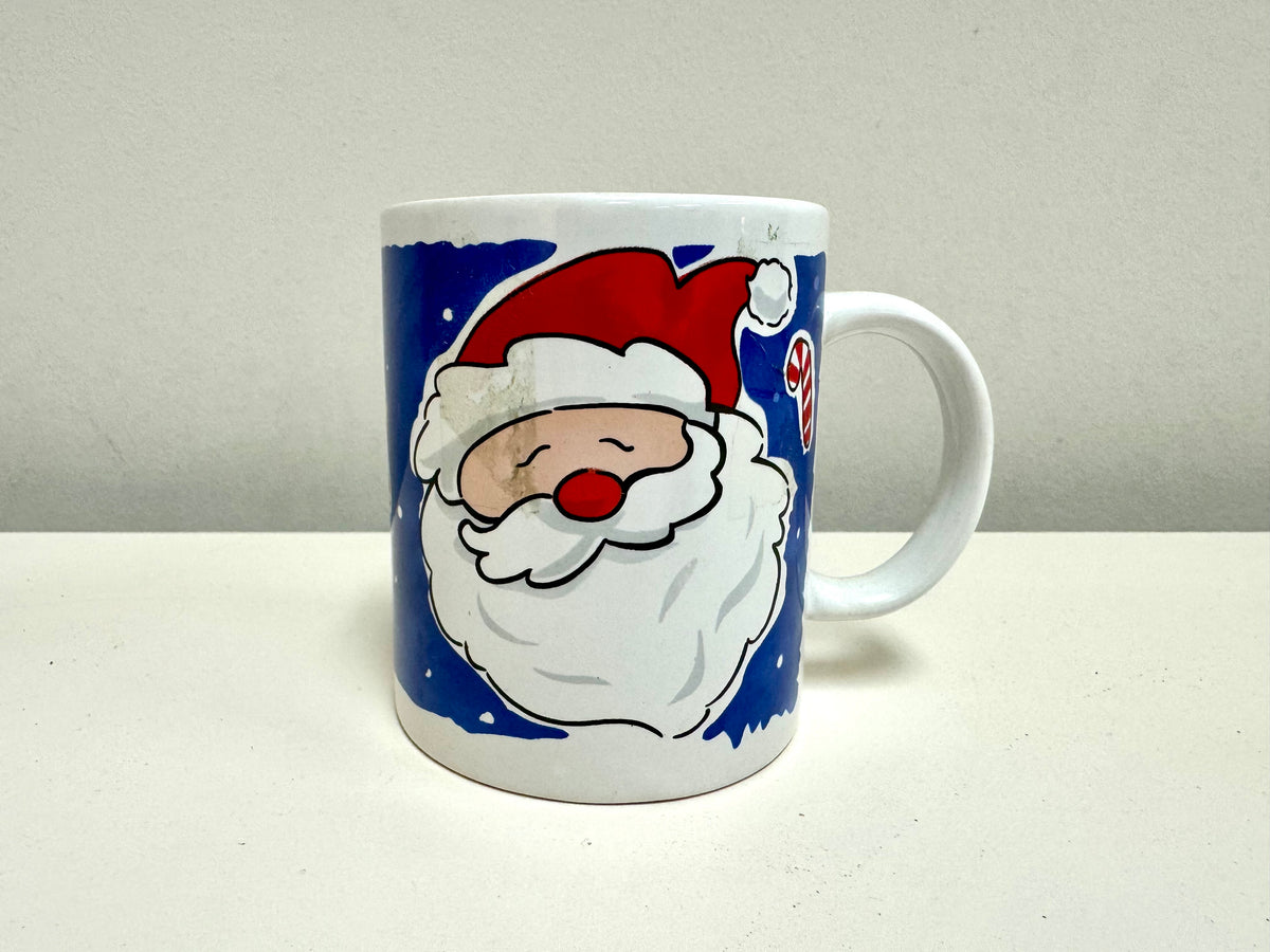 Cartoon Santa Christmas Mug