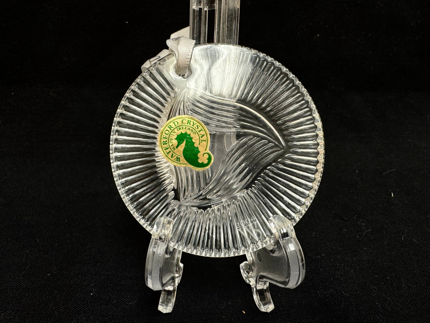 Waterford Crystal Christmas Ornament Times Square 2004 "Hope for Unity"