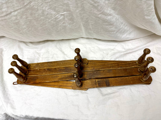 Collapsible Rustic Coat Rack