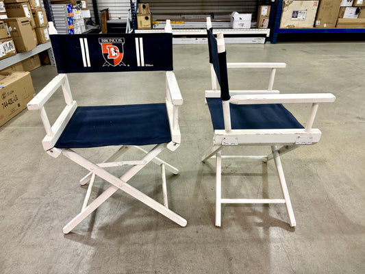 Pair of Denver Broncos Directors Chairs