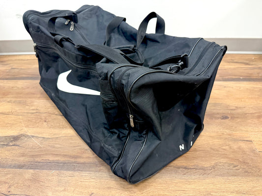 Large Black Nike Sports Duffel Bag