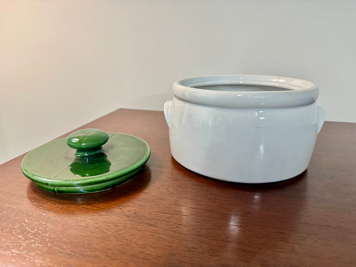 1980 McCoy Pottery "Strawberry County" Casserole Dish