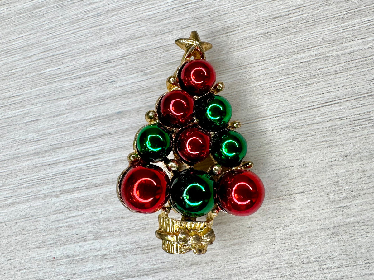 Broches de Navidad vintage
