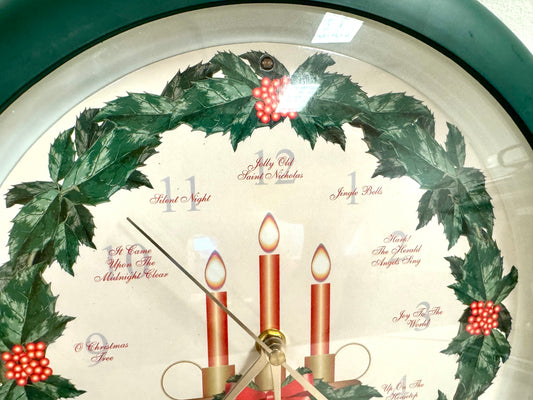 1999 Mark Feldstein 12 Songs of Christmas Clock