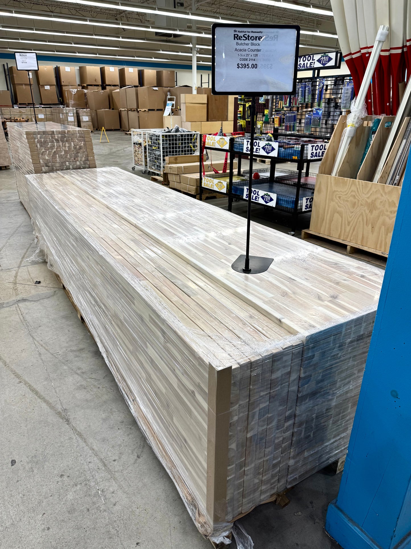 Acacia Butcher Block 12ft
