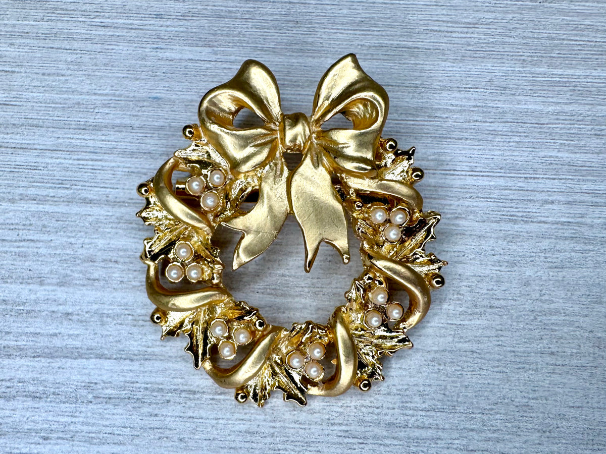 Broches de Navidad vintage