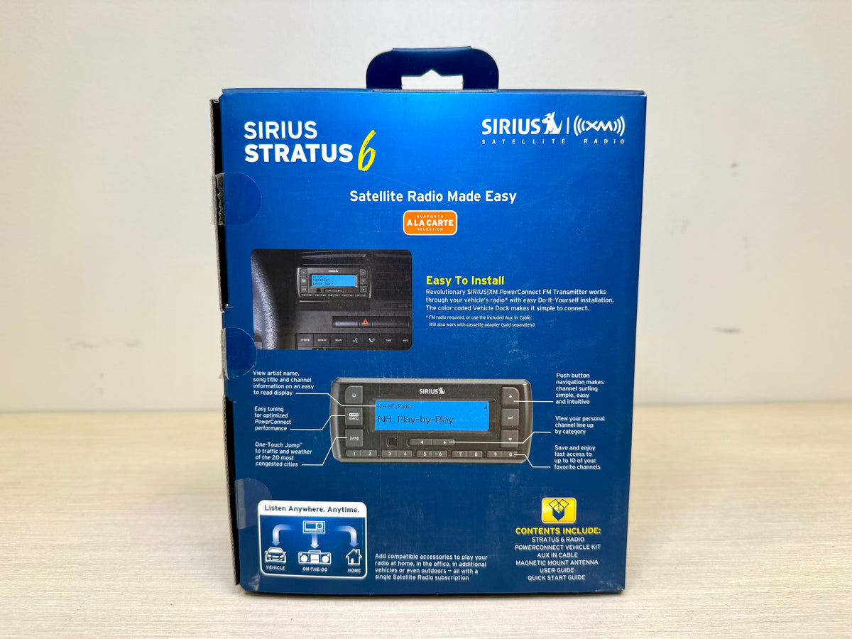 Sirius Stratus 6 Receiver Kit