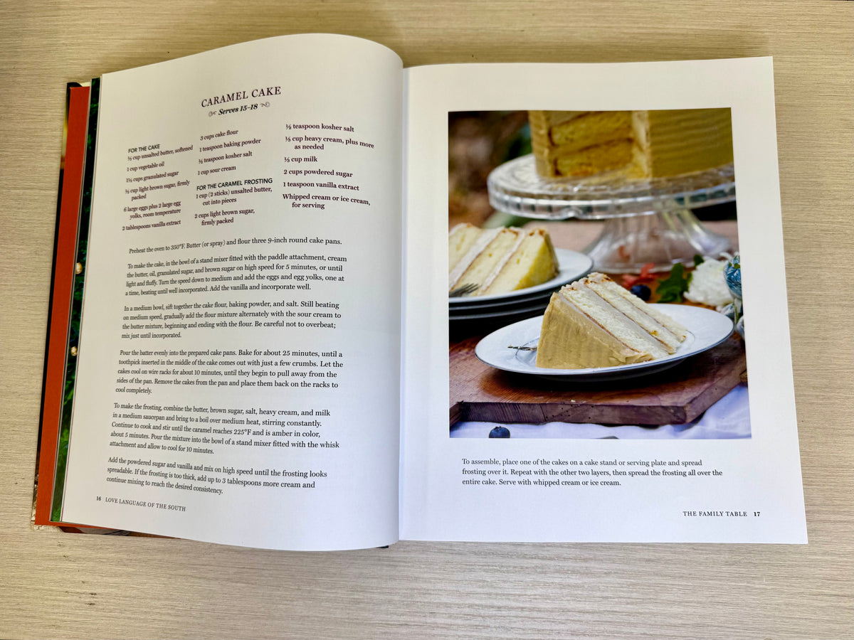 El idioma del amor del Sur, libro de cocina de Stacy Lyn Harris