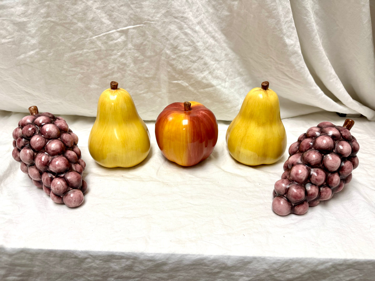 Juego de Frutas de Cerámica Fruition