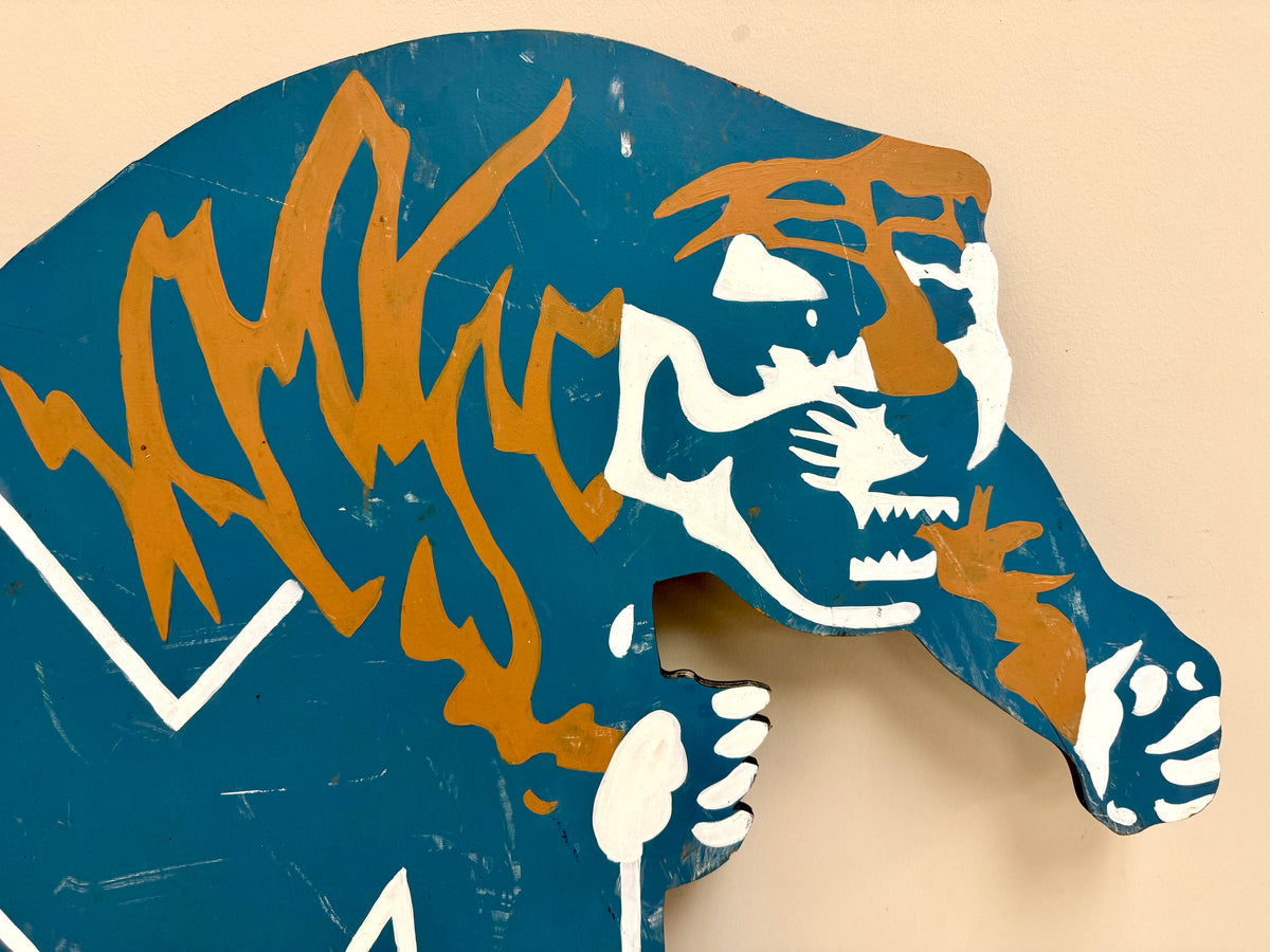 Cartel de jardín de madera de los Memphis Tigers