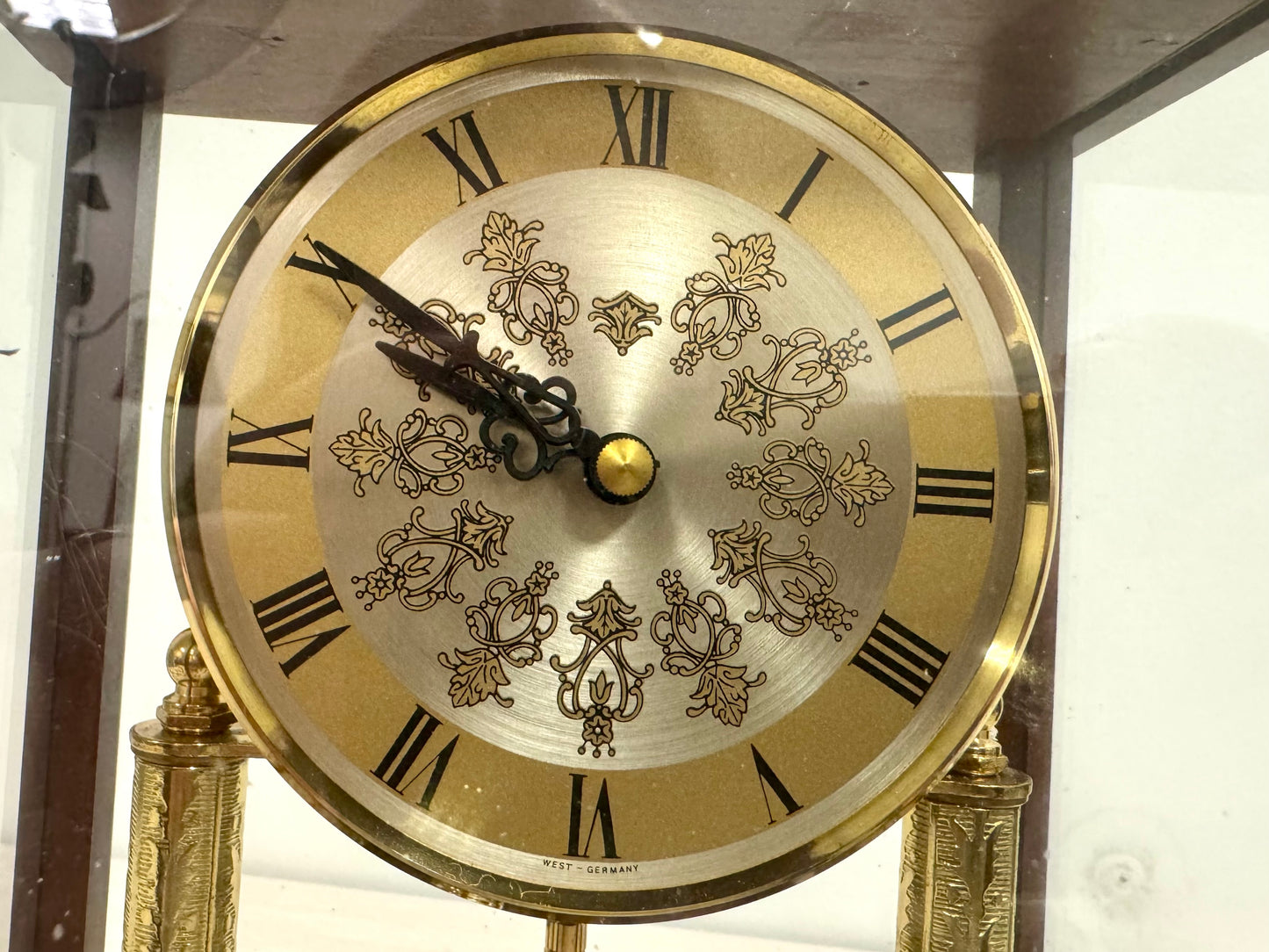 Pennsylvania House German Rotating Mantle Clock