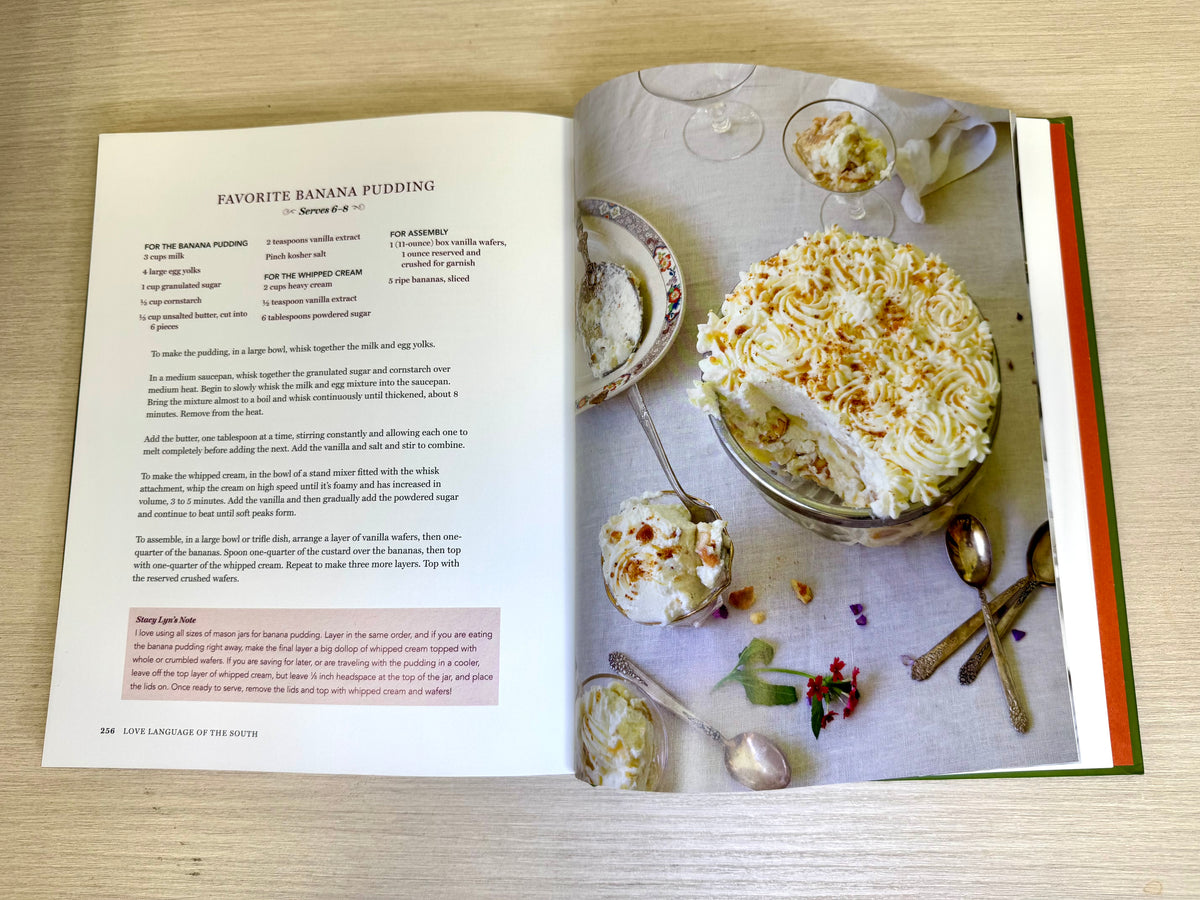 El idioma del amor del Sur, libro de cocina de Stacy Lyn Harris