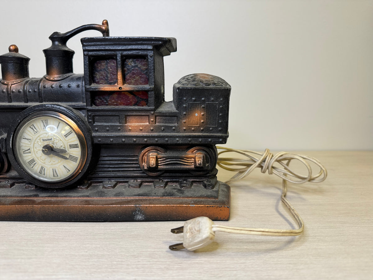 Reloj de tren United de 1940-1960
