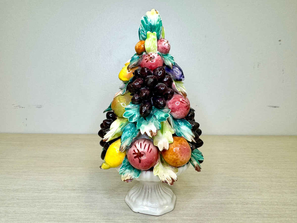 Fratelli Mollica & Co. Italian Capodimonte Fruit Sculpture