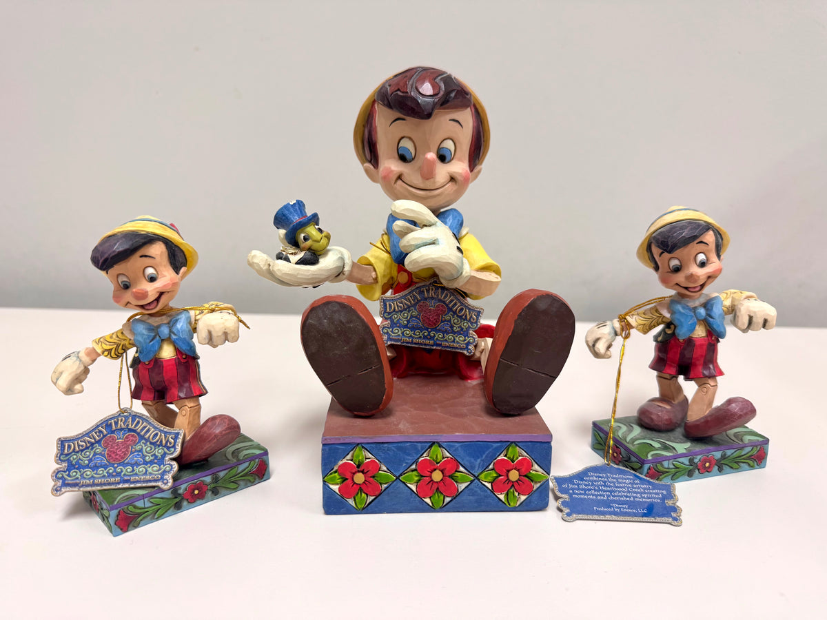 Paquete de colección de 8 piezas de Pinocho de Disney