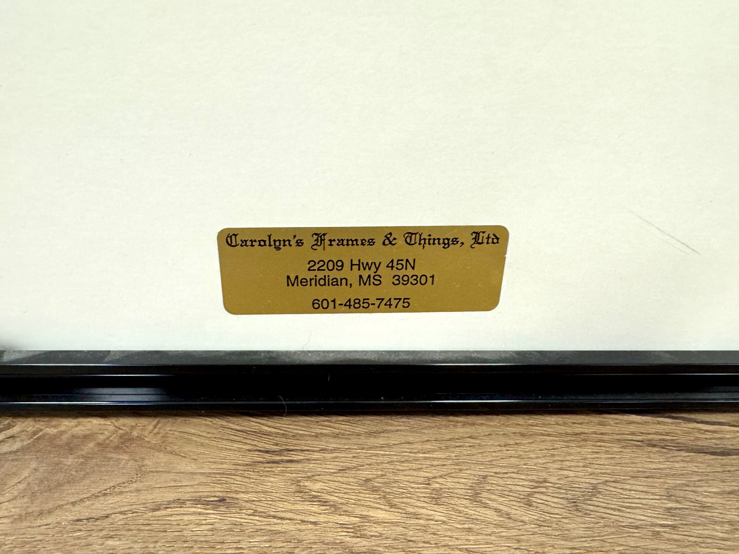 1996 NASCAR Dale Earnhardt Sr. #3 Framed Signed Print