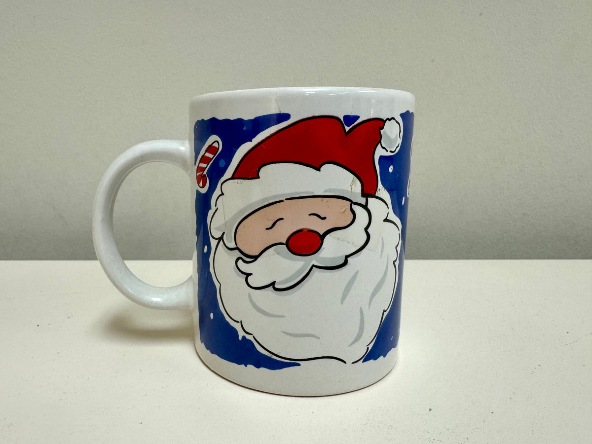 Cartoon Santa Christmas Mug