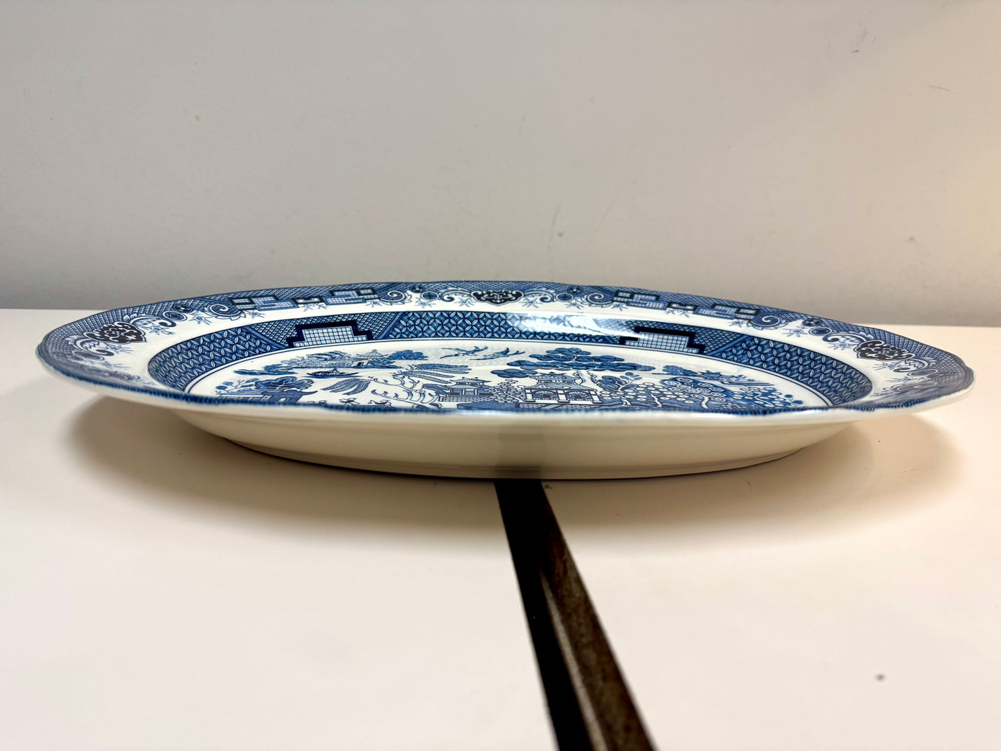 Vintage Heritage Mint "Blue Willow" Platter