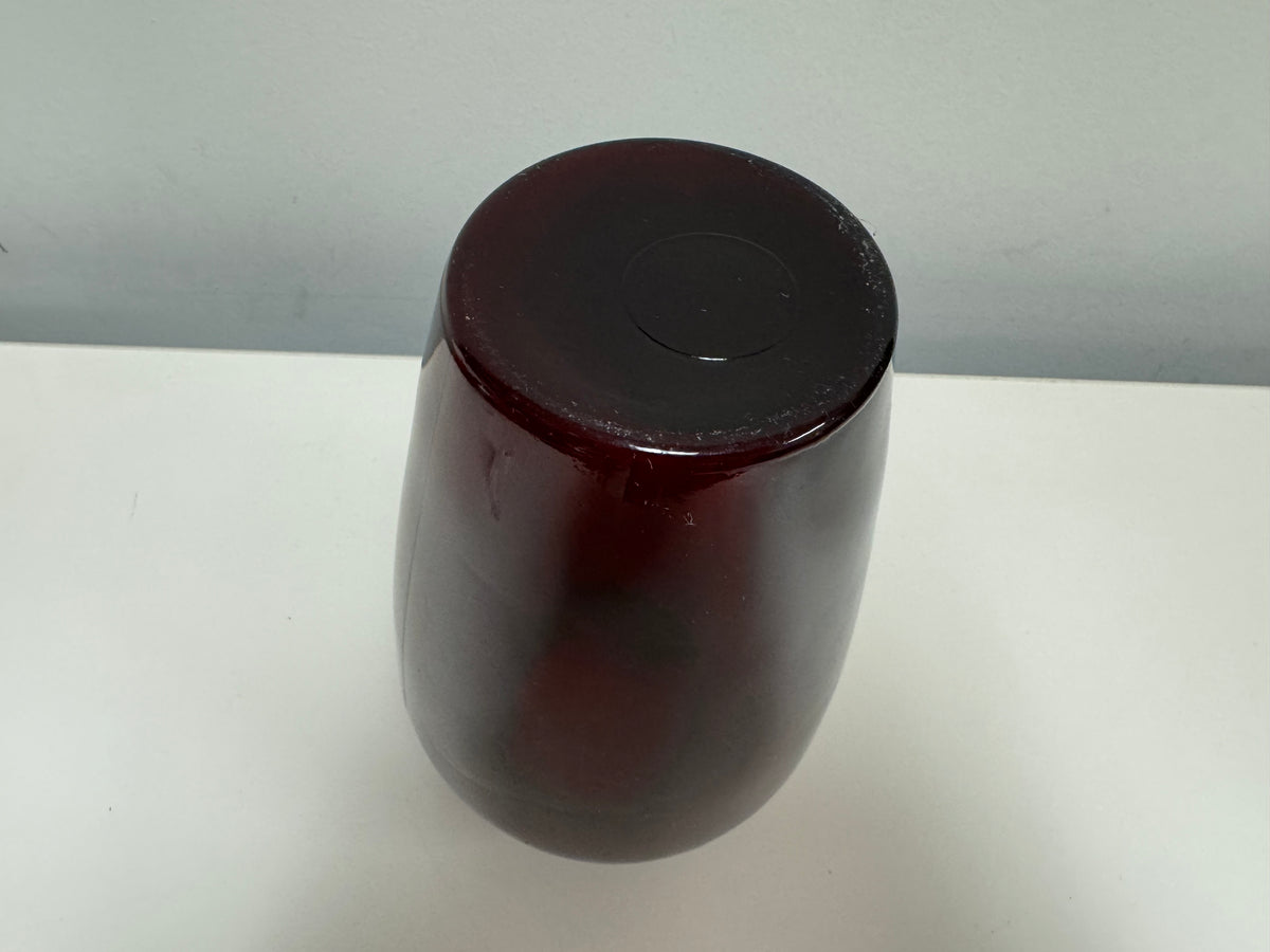 Anchor Hocking Large Ruby Red Vase