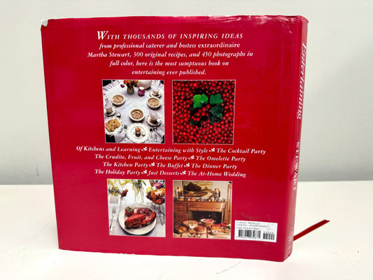 "Entertaining" by Martha Stewart (re-release print)