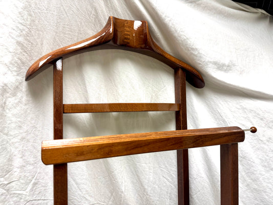 Midcentury Wooden Valet Stand