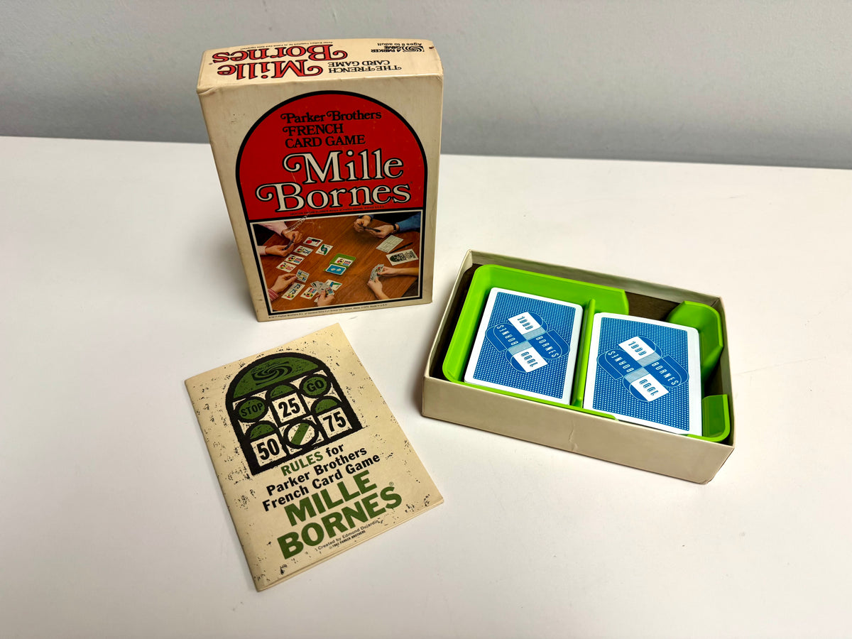 Juego de cartas francés Mille Bornes de 1962