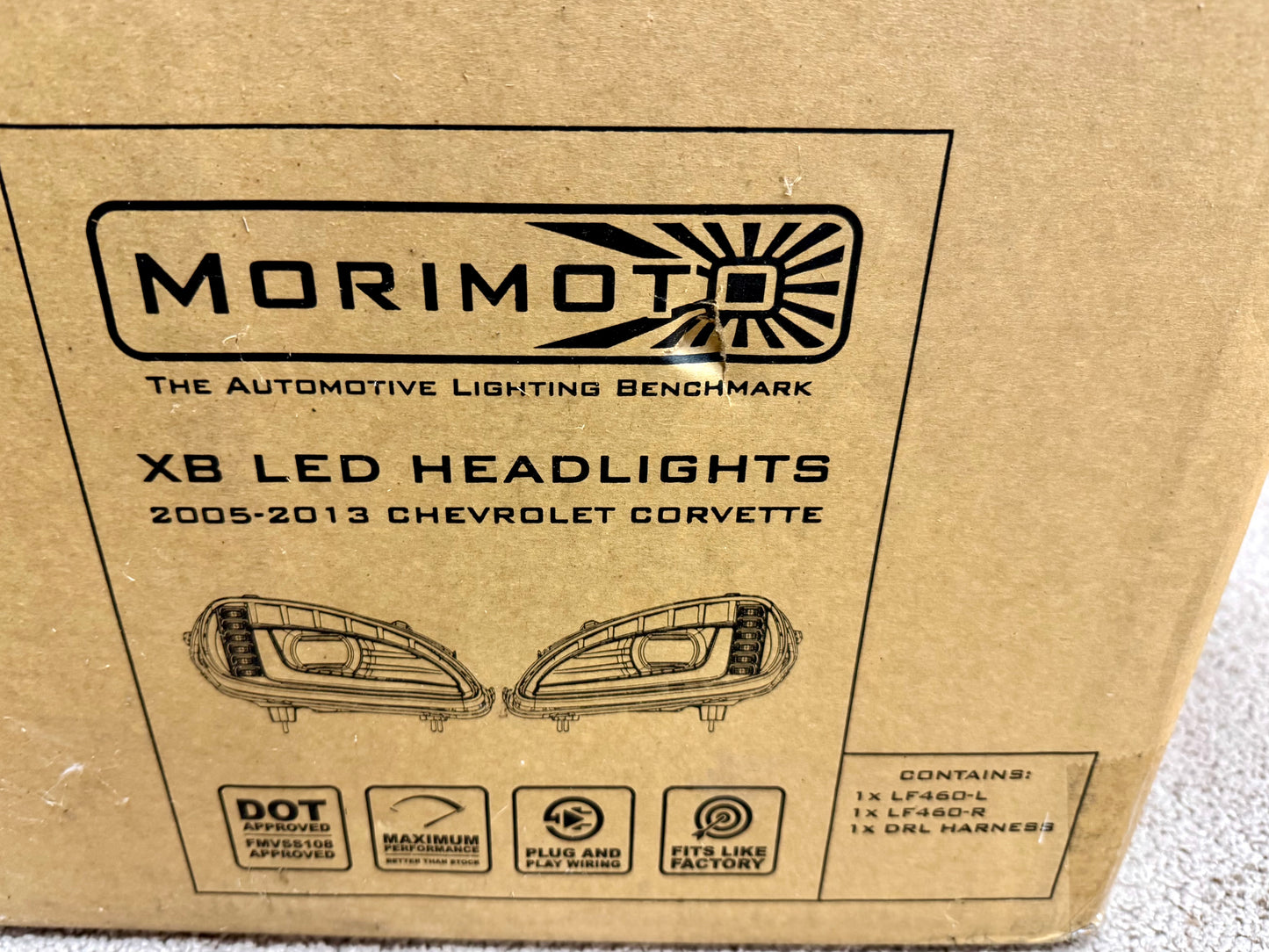 2005-2013 Chevrolet Corvette C6 LED Headlights