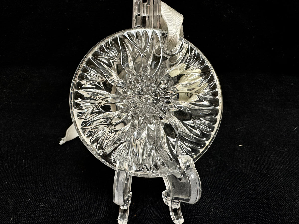 Adorno de Navidad Waterford Crystal Bola de Times Square 100 Aniversario, 2008