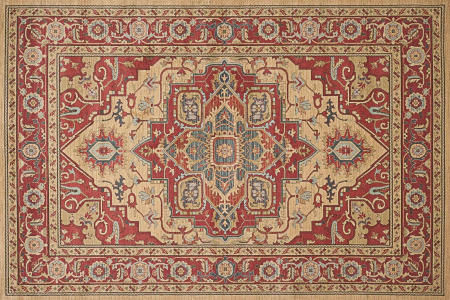 Dark Pink Area Rug