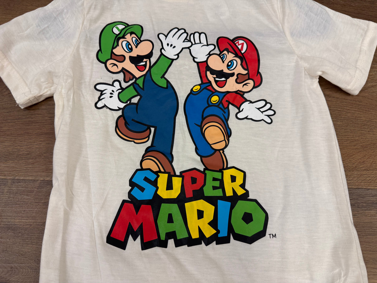 Camiseta infantil Super Mario Bros