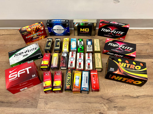 Lot of Assorted Golf Balls