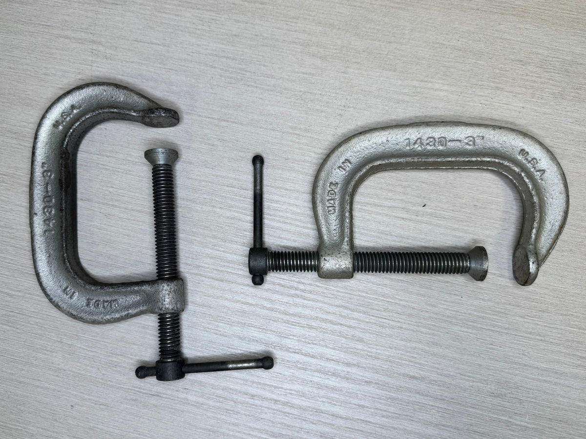 Adjustable Steel C-Clamps 402 (Made in USA)