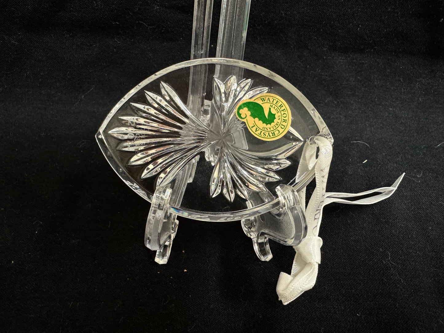 Waterford Crystal Christmas Ornament Times Square 2007 "Hope for Peace"