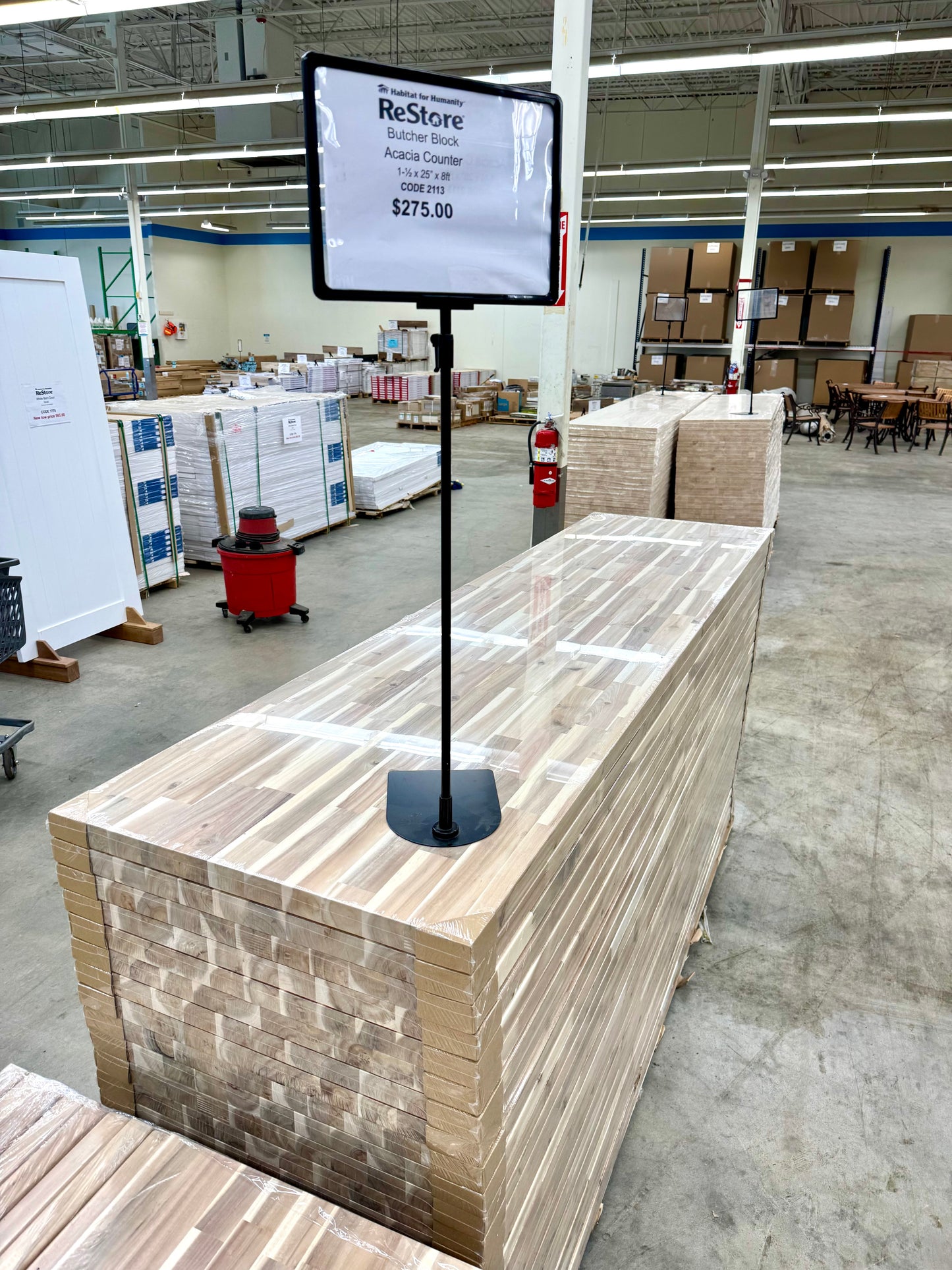 Acacia Butcher Block 8ft