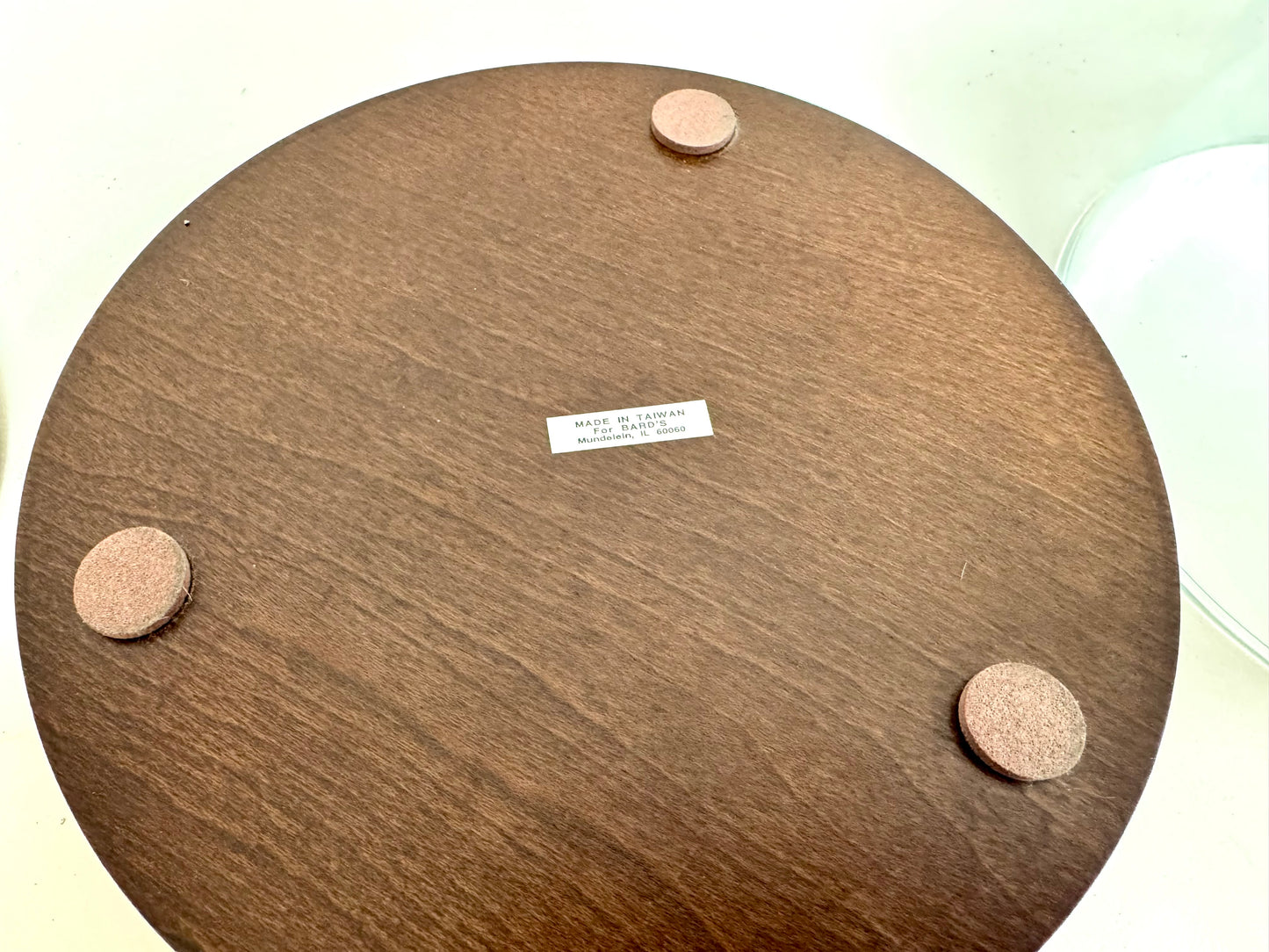 Glass Dome Display & Wood Base