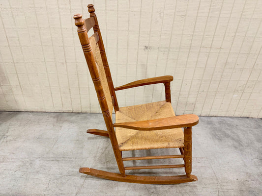 Vintage Wicker Rocking Chair