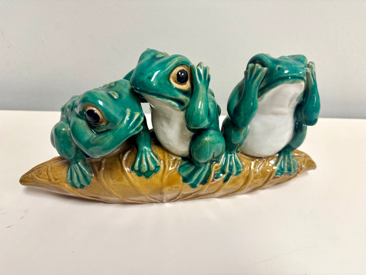 Ceramic Frogs