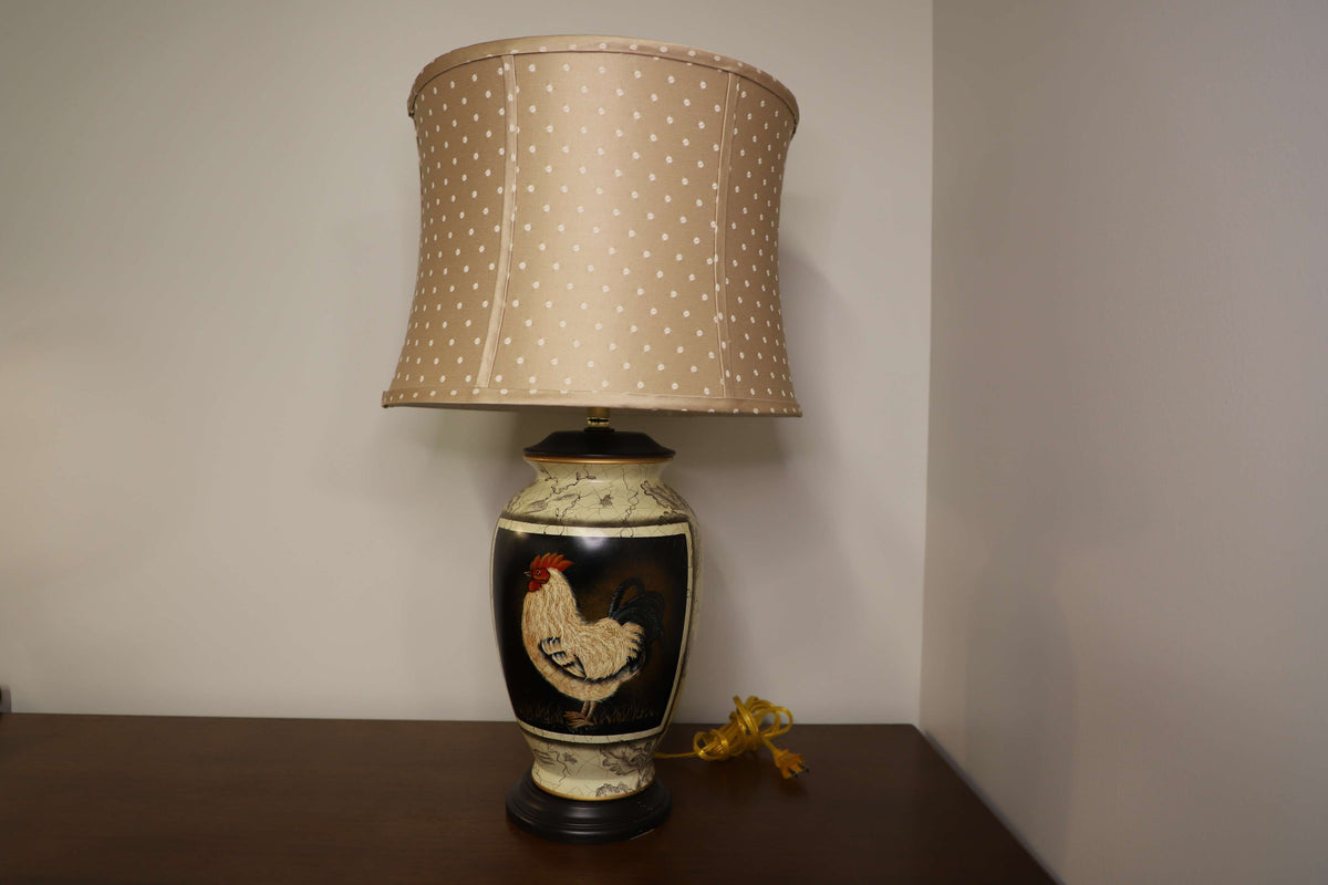 Ceramic Chicken Lamp