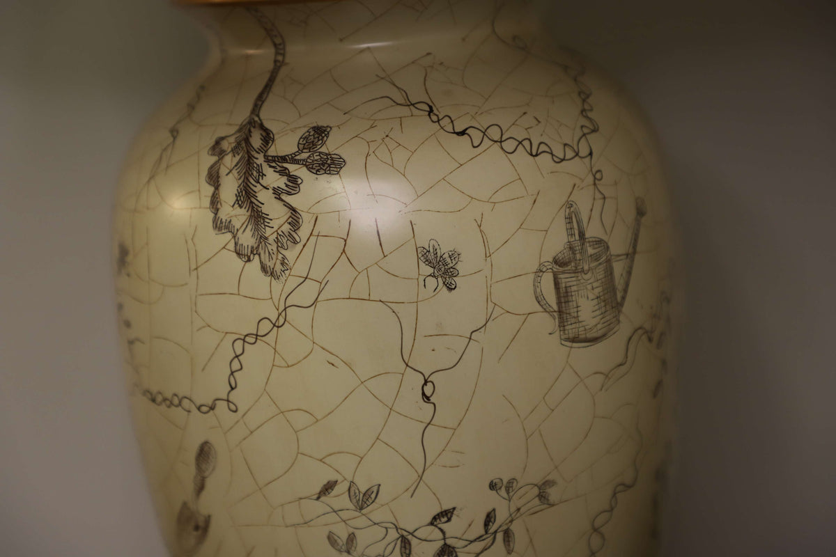 Ceramic Chicken Lamp