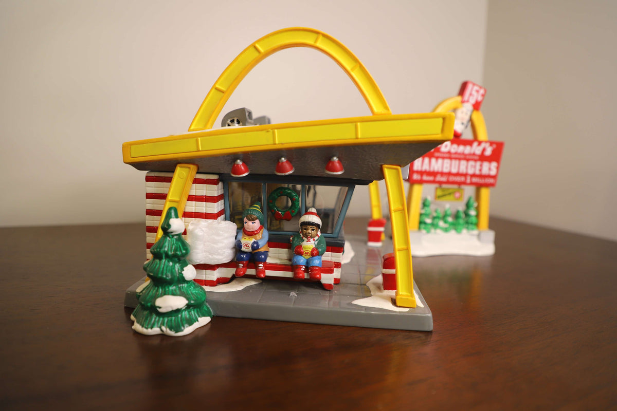 1997 Retired McDonald’s Department 56 Snow Village Items