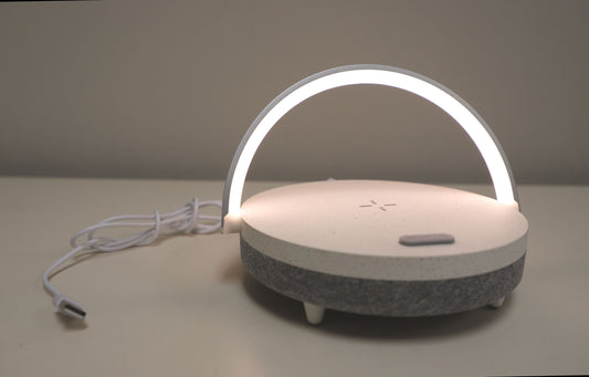 Ezvalo Speaker/Wireless Phone Charger/ Phone Holder/Dimmable Light