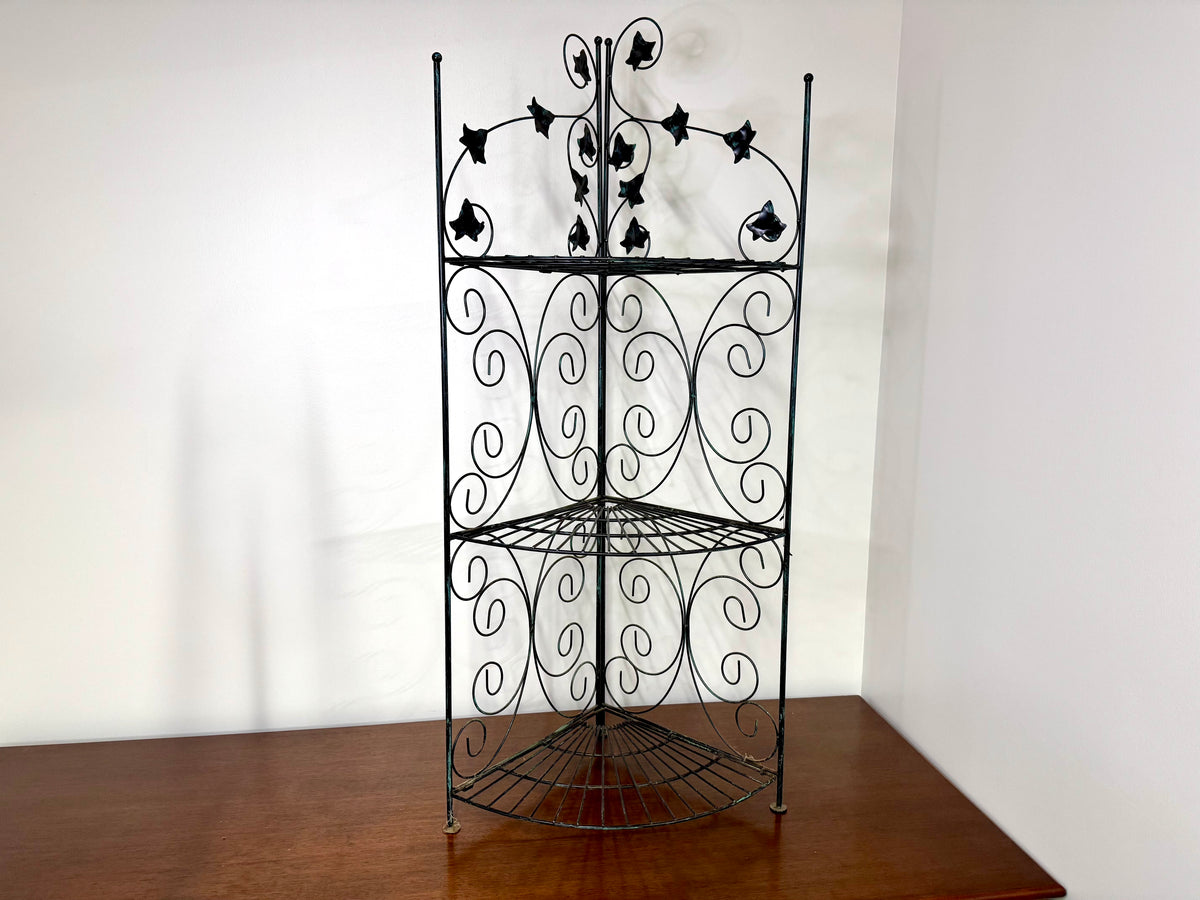 Metal Corner Shelf