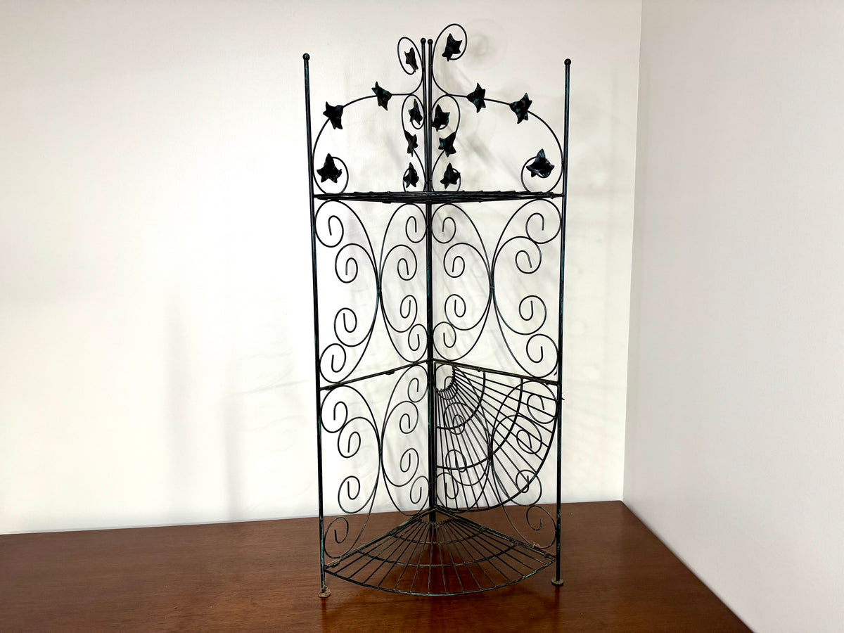 Metal Corner Shelf