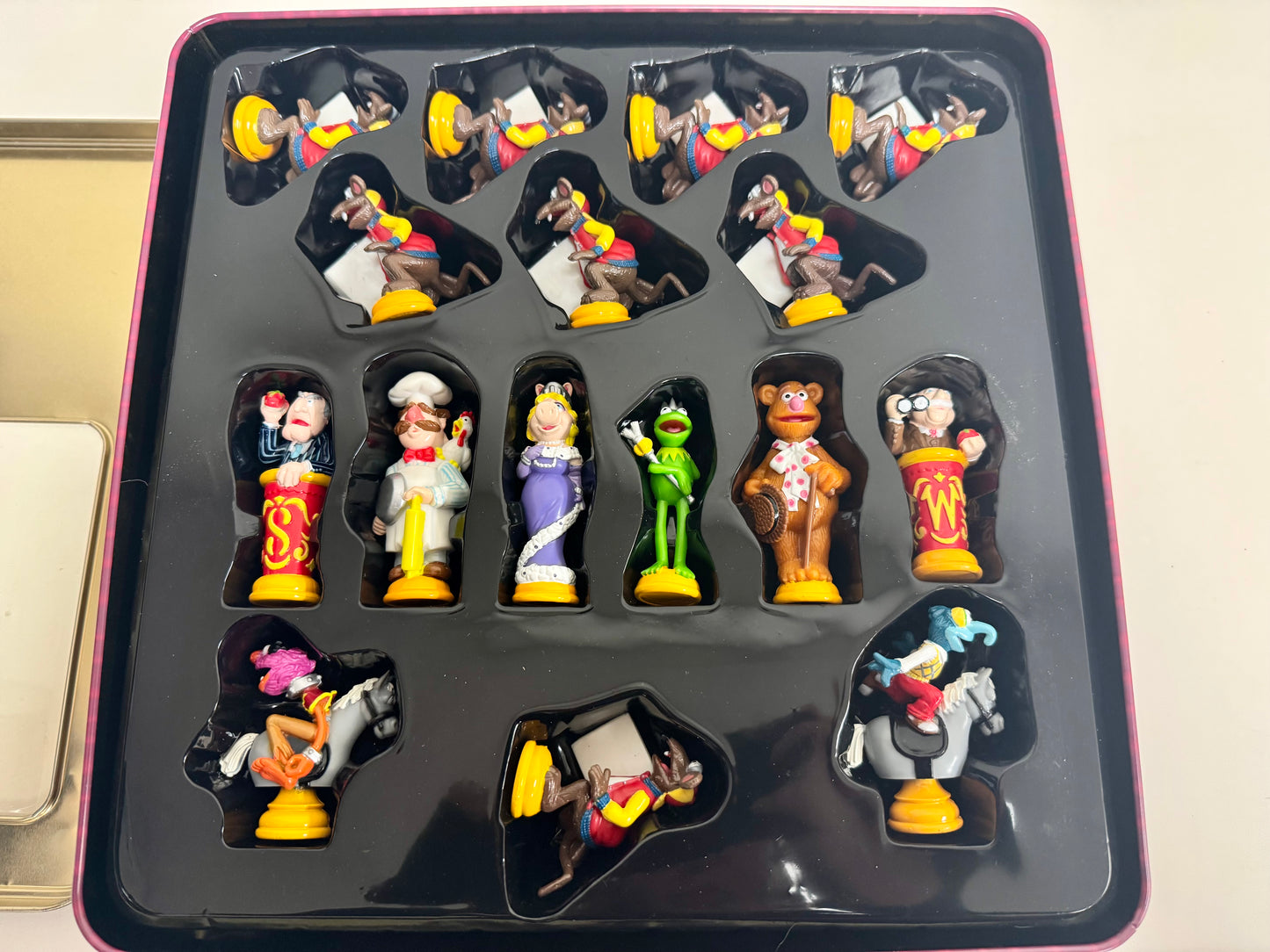 Juego de ajedrez de colección de los Muppets