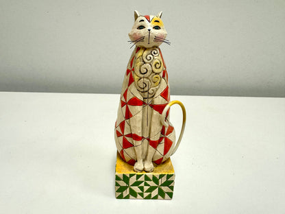 2003 "Abraham" Jim Shore Cat Figure