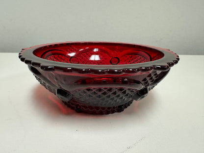 Avon 1876 Ruby Red Dessert Bowls
