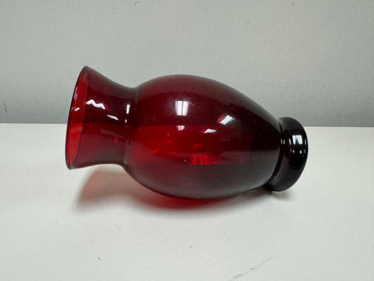 Anchor Hocking Ruby Red Small Vase