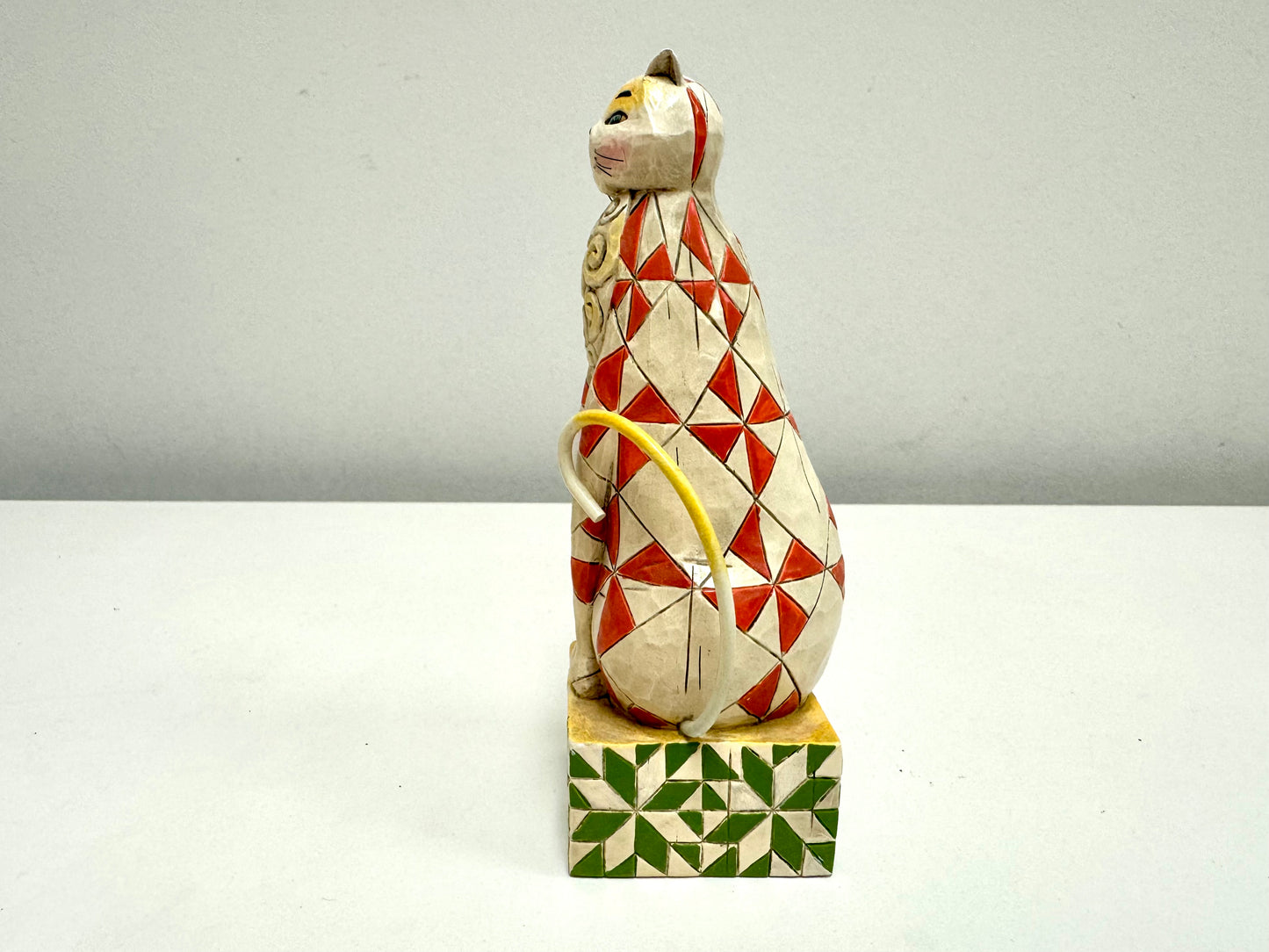 2003 "Abraham" Jim Shore Cat Figure