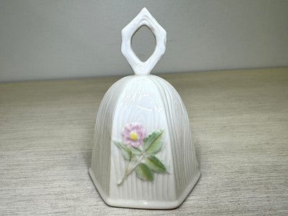 Campana Belleek Wild Irish Rose de 1984